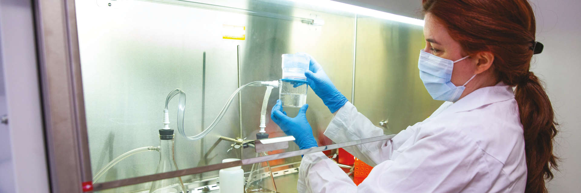 Scientist flushing out SARS-CoV_2 variants in laboratory using NGS